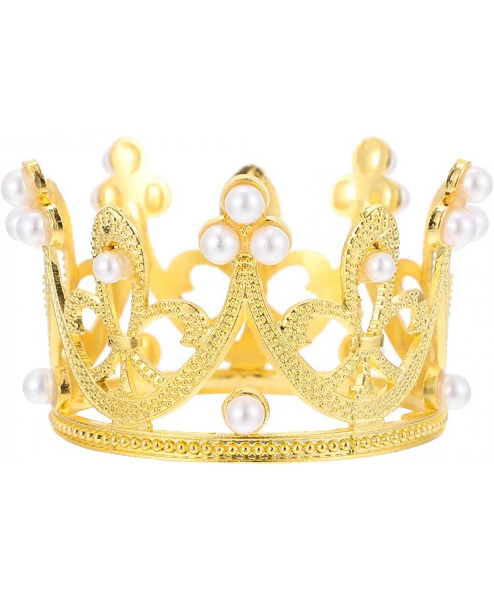 FOMIYES 2pcs Tiara Crown Fournitures de fête décorative décorative en métal délicat pour mariage anniversaire - B09Q39TS3S
