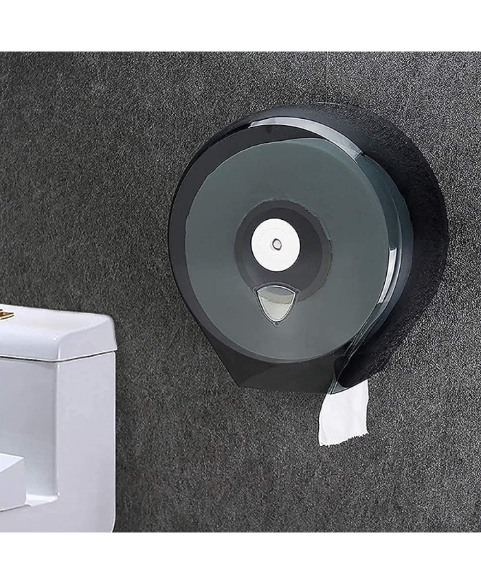 COLiJOL Porte-Papier Boîte À Mouchoirs En Plastique Porte-Rouleau de Papier Toilette Support de Papier Toilette Distributeur de Papier Toilette Mural Pour Mini Rouleaux Jumbo - B09733KFQZ