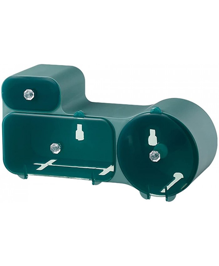Leyeet Support de papier toilette multifonction pour la maison Étanche Bleu - B09DD4DJPS