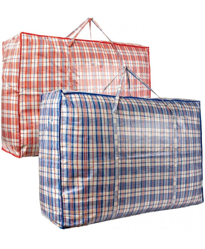 AAYAW Lot de 2 grands sacs à linge panier à linge panier à linge et nettoyage 100 x 70 x 30 cm avec fermeture éclair et poignées sac à linge durable - B08SMBTFS7