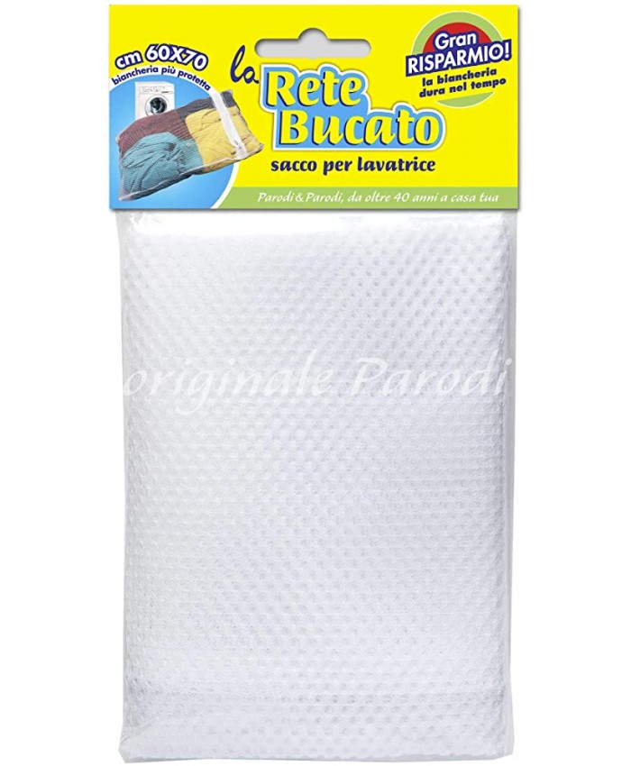 PARODI & PARODI 374 filet 60 x 70 cm sac de protection sac à linge idéal pour tous les vêtements protège linge de machine à laver Neutre Standard - B016MQ3XUO