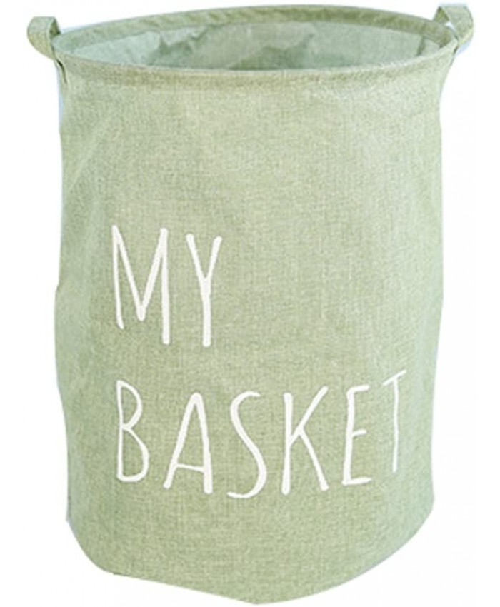 Black Temptation Durable Folding Laundry Basket blanchisserie Vert - B01EFMBYB2